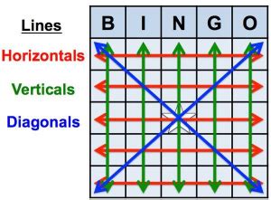 BINGO GAME RULES .